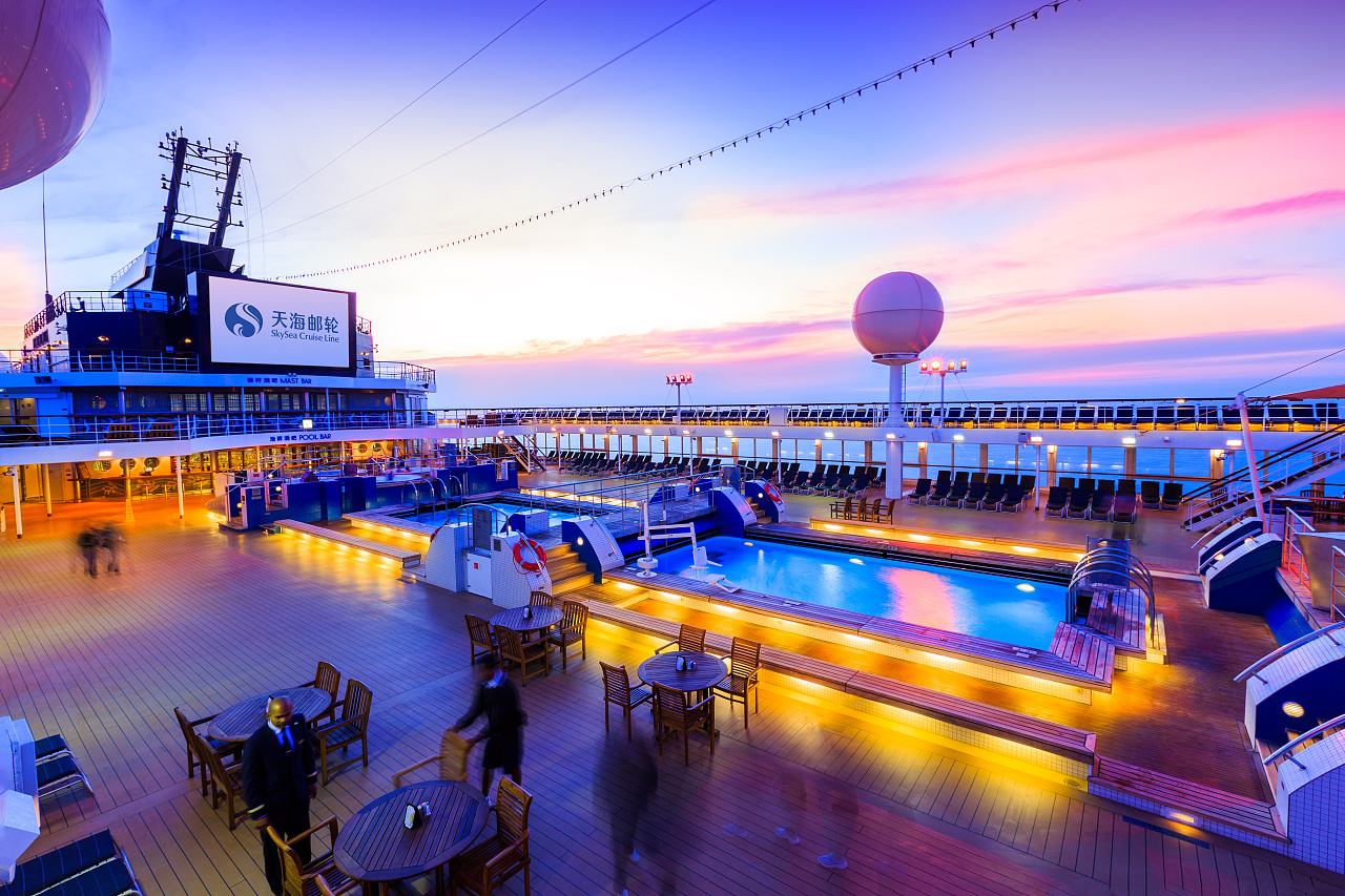 记录蛇口游轮海上之旅,现在的天海邮轮