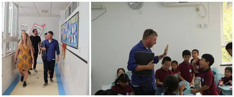 文化交流教育共融——英国客人到访北京市第十八中学附属实验小学