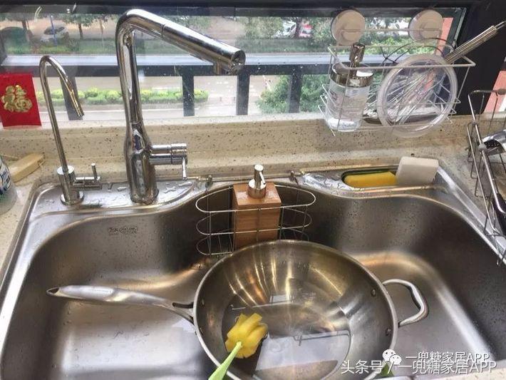 厨房水槽单槽怎样洗肉,厨房双水槽如何有效利用