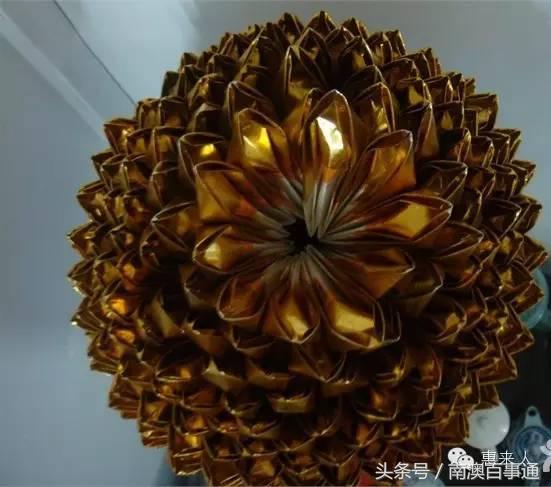 潮汕中秋拜月娘折纸简单教程,潮汕拜月娘折元宝莲花