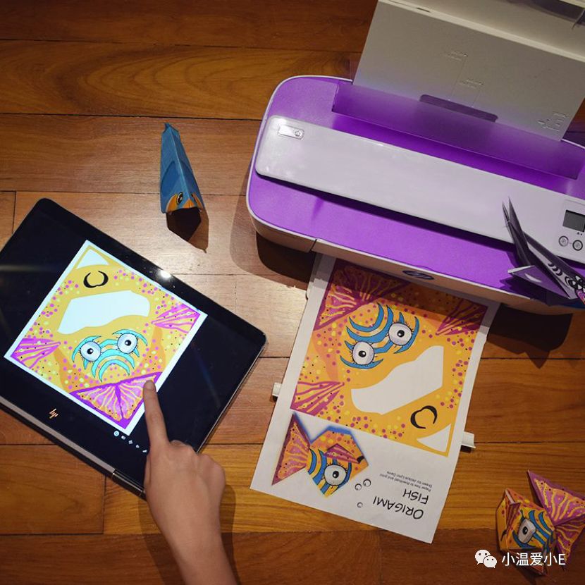 闪团|在家轻松打印作业试卷资料照片,这台打印机功能全、身材小、颜值高,必收!