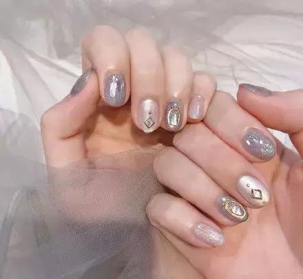 美甲2022新款式秋冬甲片,儿童美甲2022新款式秋冬