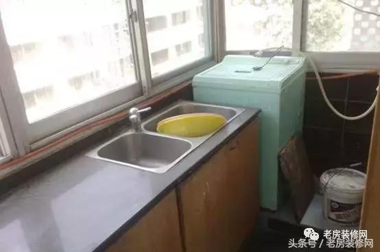 老房子阳台改造成厨房装修效果图,老房小阳台改卧室装修