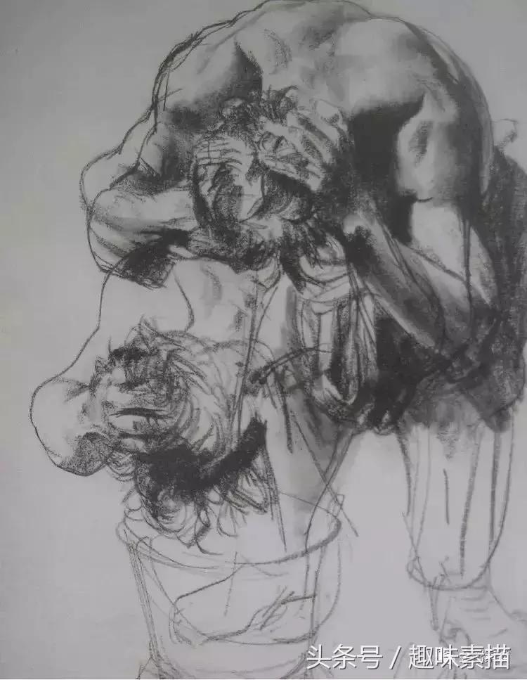 刘斌画家素描作品,俄罗斯十大素描画家