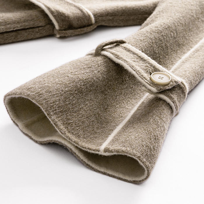 安全感满满又暖和的大衣,这件大衣穿起来很舒服