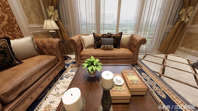 中秋邀您来赏重庆220平米轻奢式的简欧风格别墅装修设计案例