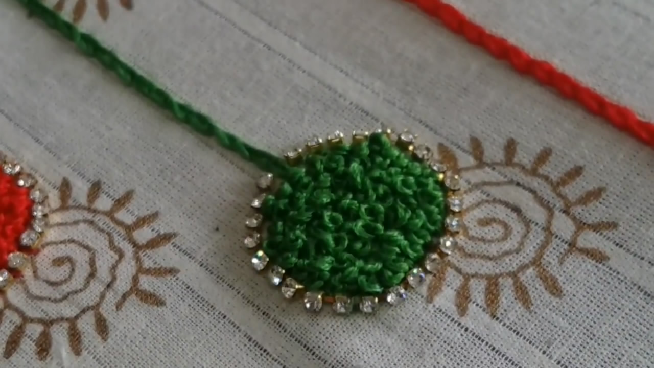 简单好看刺绣花边教程,diy刺绣怎样包边详细教程