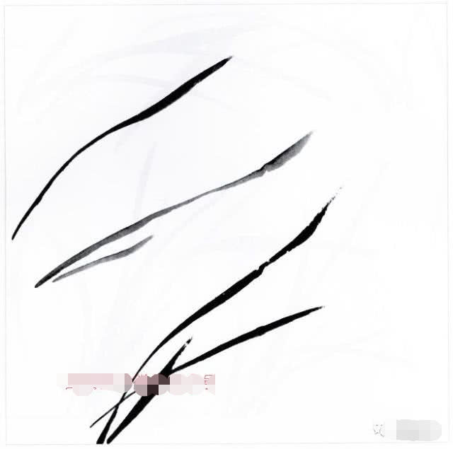 国画兰花的花头的画法,国画兰花画法小视频