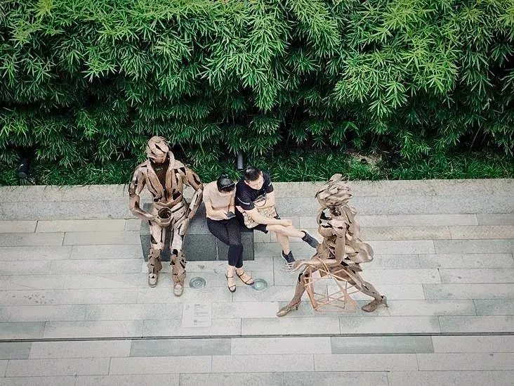 成都太古里裸眼3d龙雕塑,成都18个雕塑