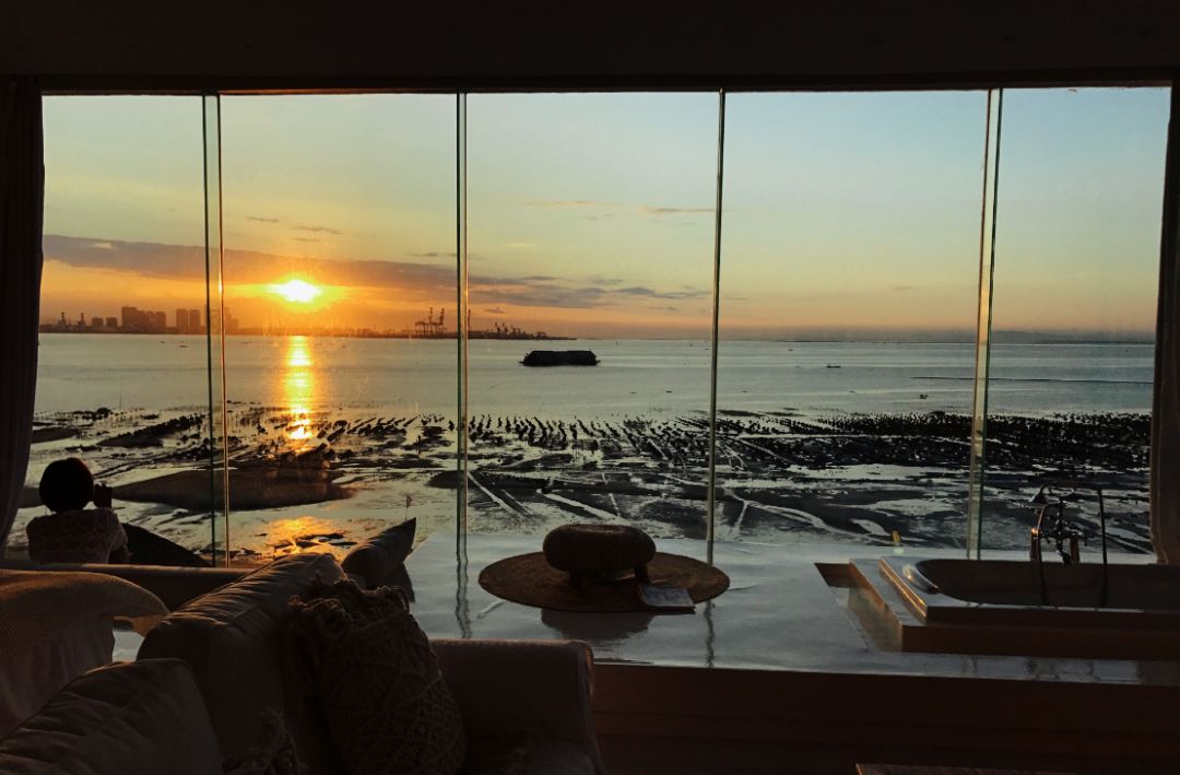 厦门onlyone海岛民宿,厦门白鹭洲筼筜湖西堤别墅民宿