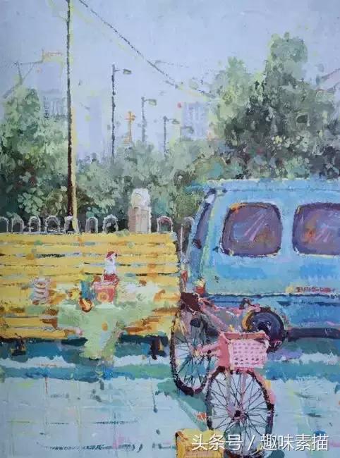 清华美院素描高分卷赏评,清华美院临摹千里江山图