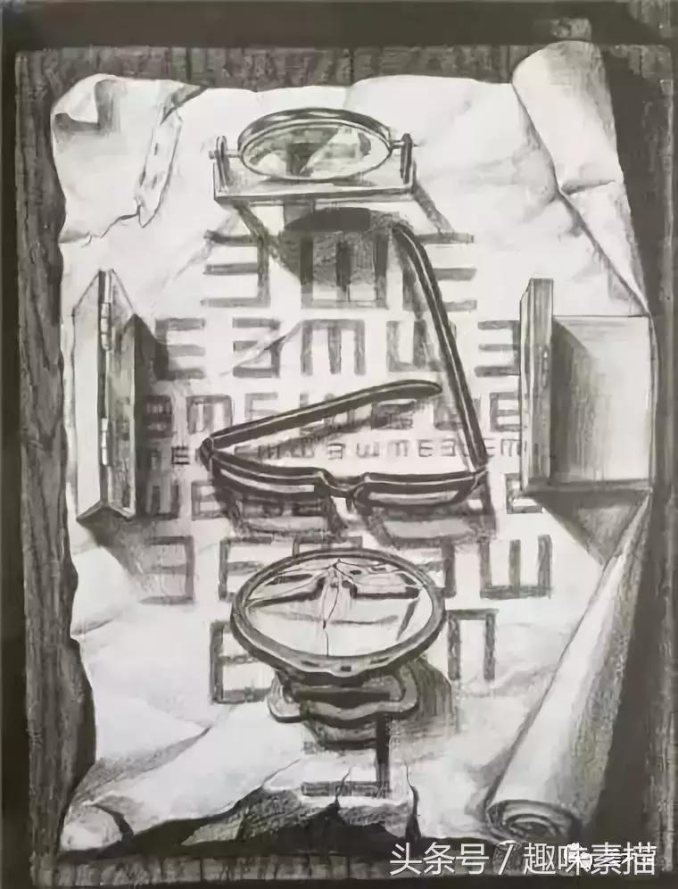 清华美院素描高分卷赏评,清华美院临摹千里江山图