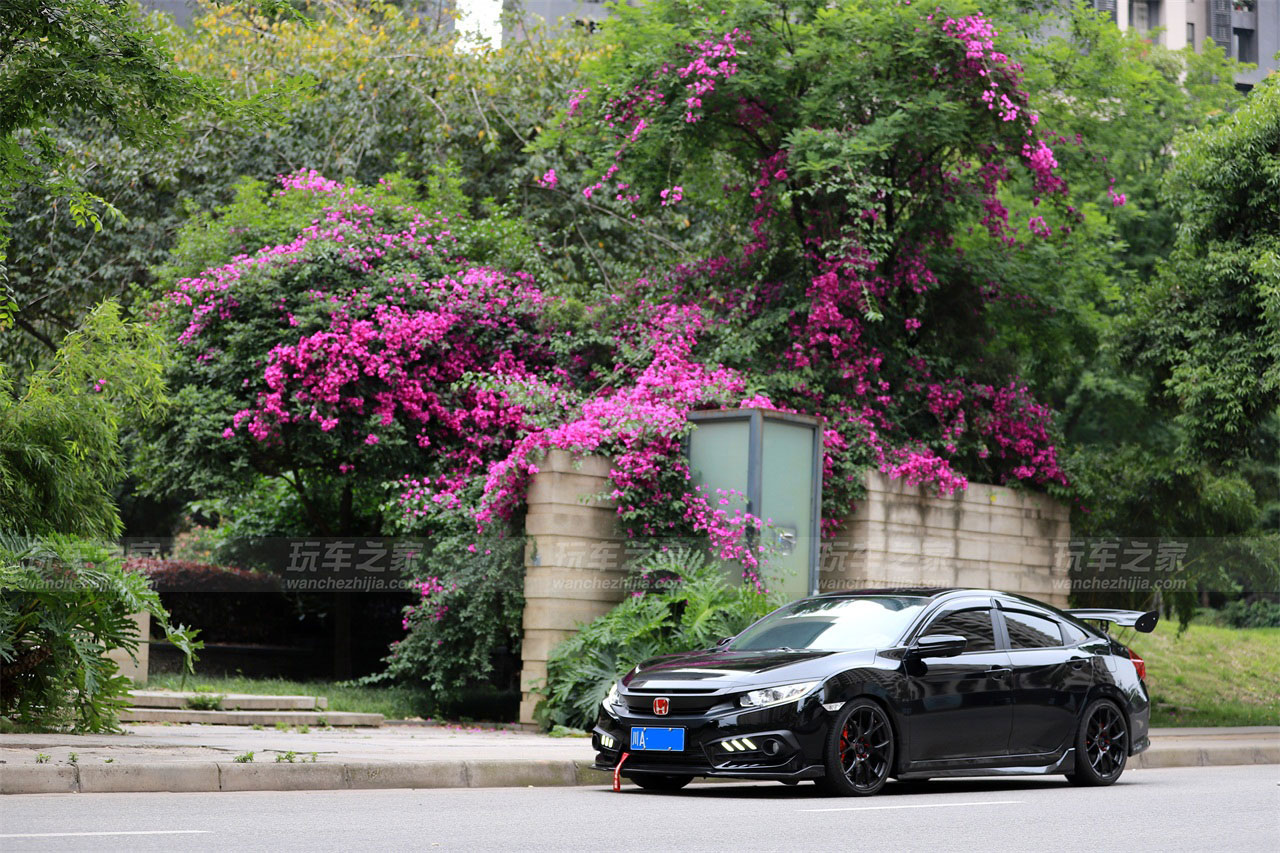 十代思域黑武士改装,2014款思域si改装黑武士