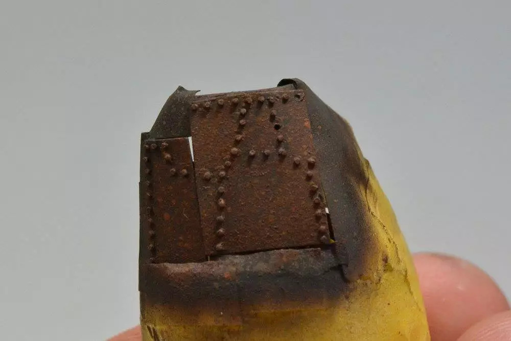 扎古模型拼装过程,高达模型旧化教程