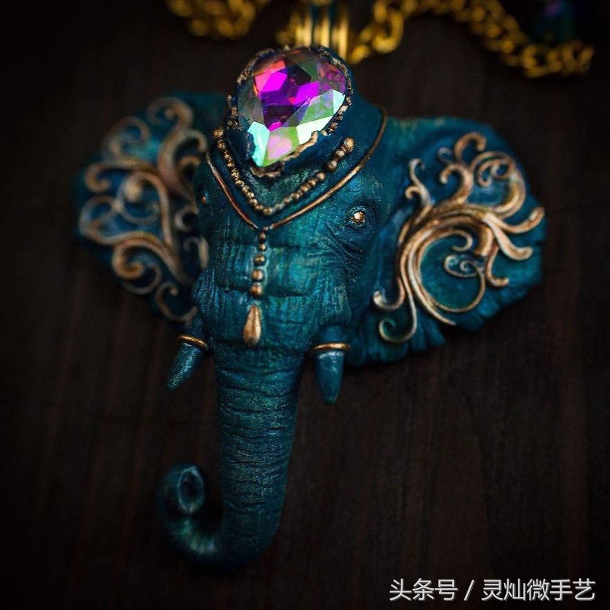 漂亮的软陶艺术品,这些工艺品