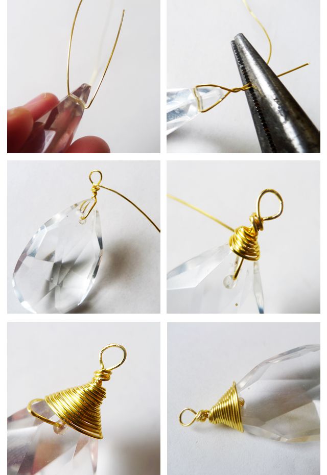 绕线古风首饰diy入门教程,纯手工绕线制作首饰教程