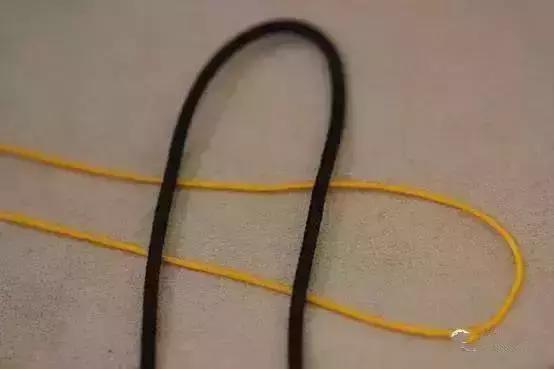 蜜蜡文玩手串绳子双股打结方法,文玩核桃手串单线打结方法