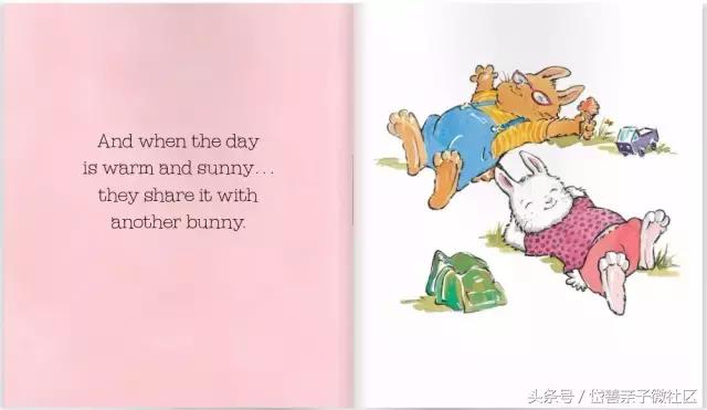 英语绘本bunny系列,原创英语绘本小兔子乖乖