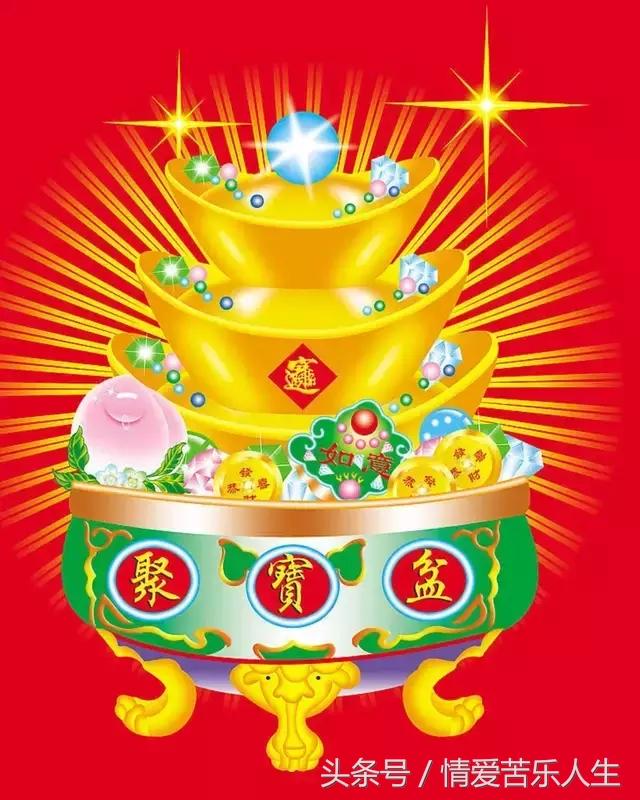 赠君黄金树，祈愿诸位大福大顺，大贵大富，大吉大利