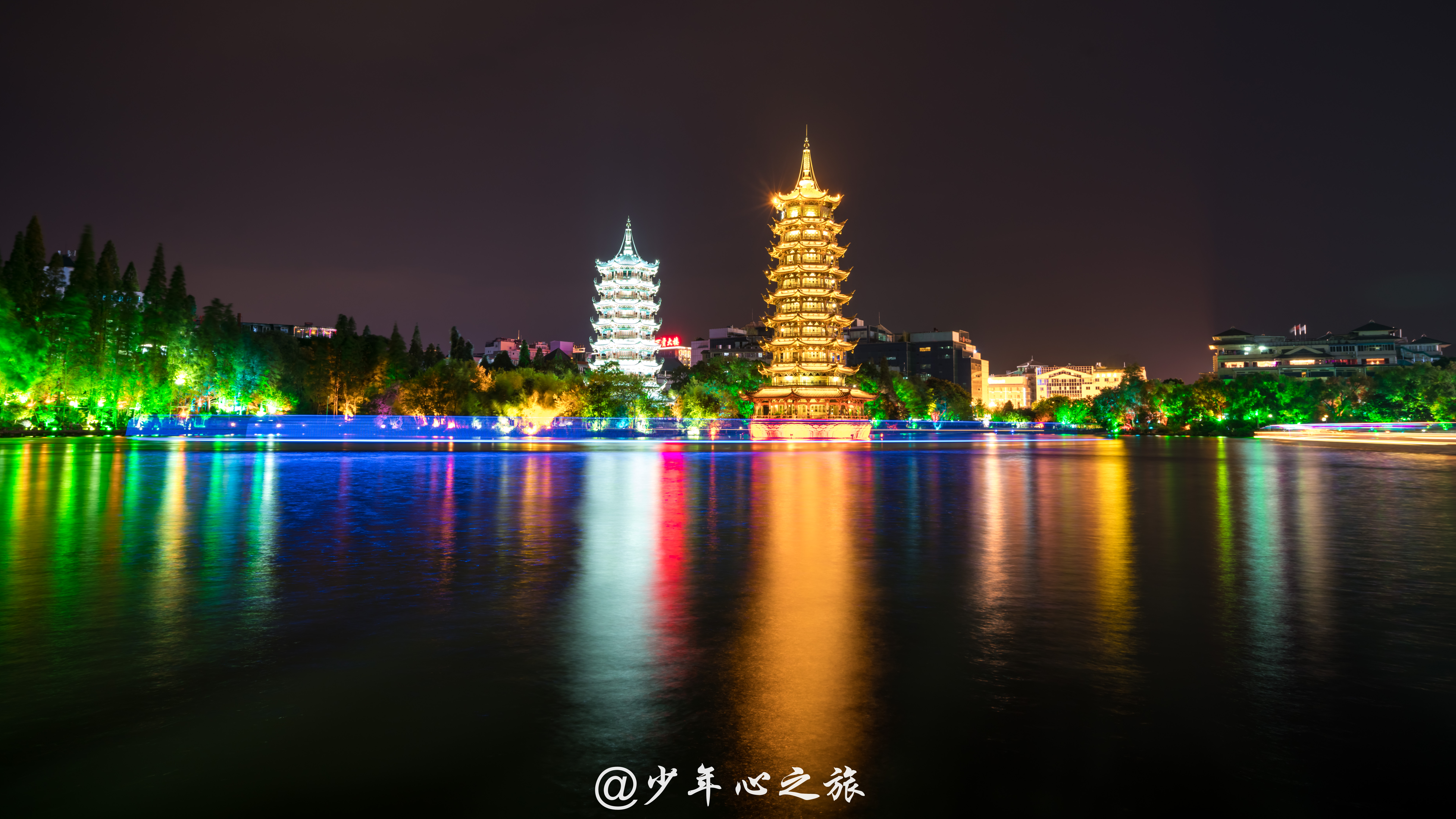 带你走进桂林阳朔山水,高清桂林阳朔旅游攻略图