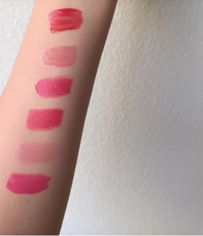 最近流行的口红颜色试色,最近流行的口红试色