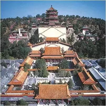 中式园林构图,中国古典园林的八种造景手法图示