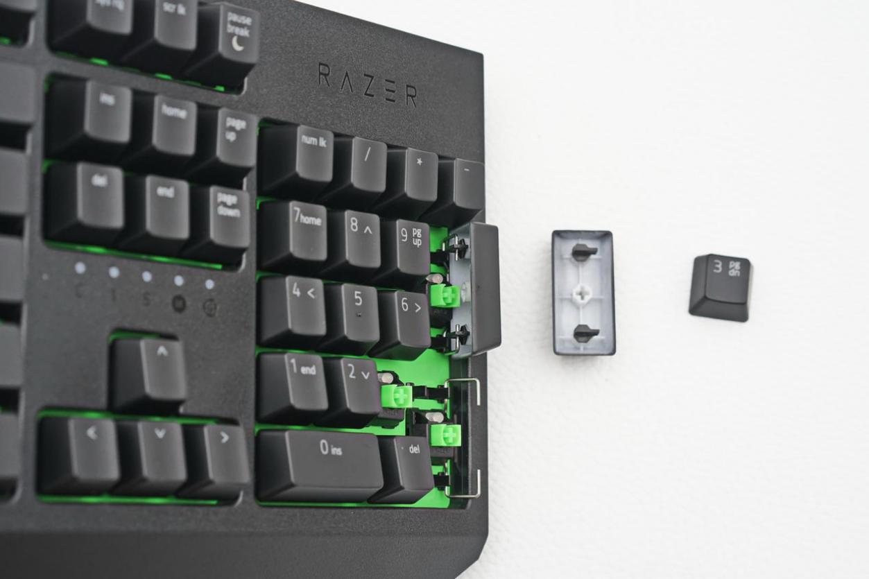 雷蛇黑寡妇绿轴测评,2024年雷蛇黑寡妇蜘蛛标准版实测