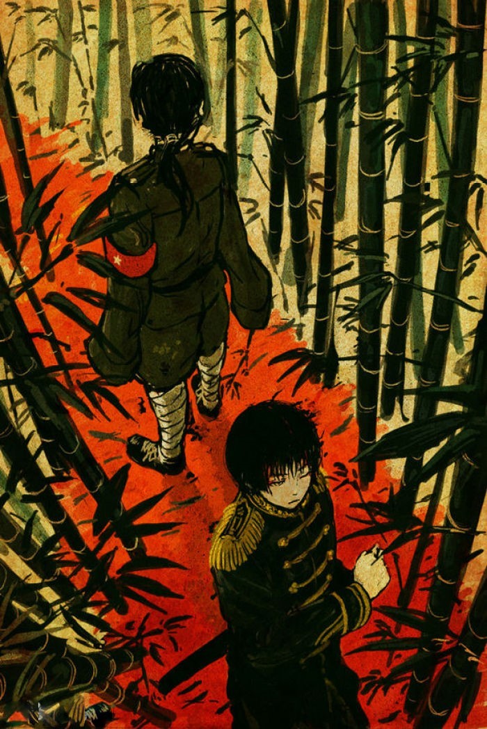 插画｜我们缔结同盟吧！黑塔利亚各种cp图赏