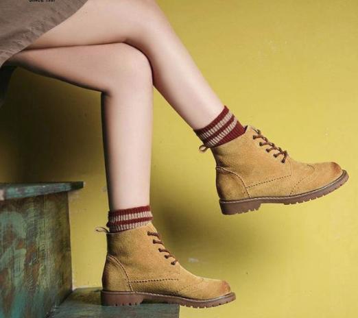 堆堆袜秋天颜色,堆堆袜爆改成围巾