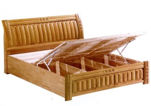 高箱实木床的优缺点,床高箱的好还是低箱的好