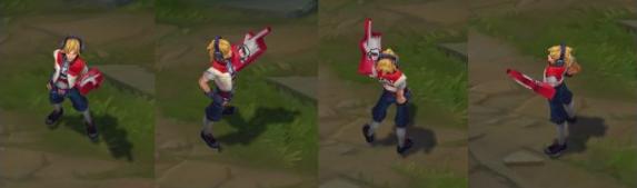 lol手游ez皮肤推荐,ez所有特效的皮肤展示