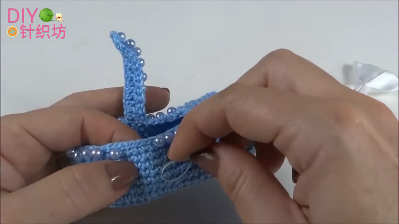 针织蝴蝶结婴儿鞋子,花边蝴蝶结宝宝鞋