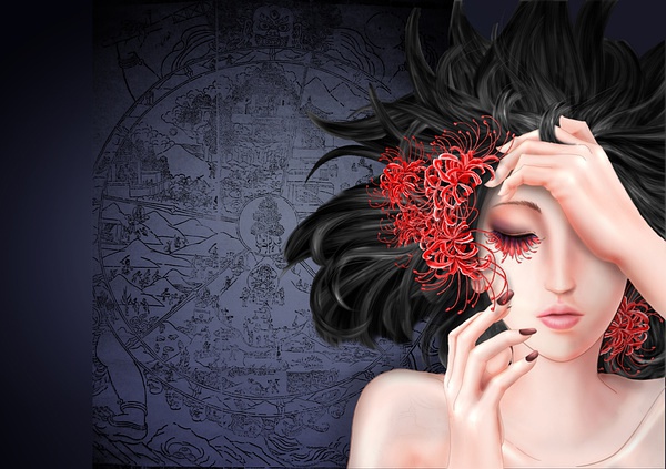 曼珠沙华的传说图片 (曼珠沙华的传说是真的吗)