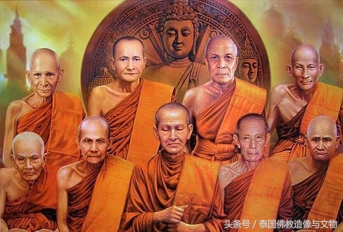 泰国九大圣僧图解,泰国曼谷王朝的九位国王