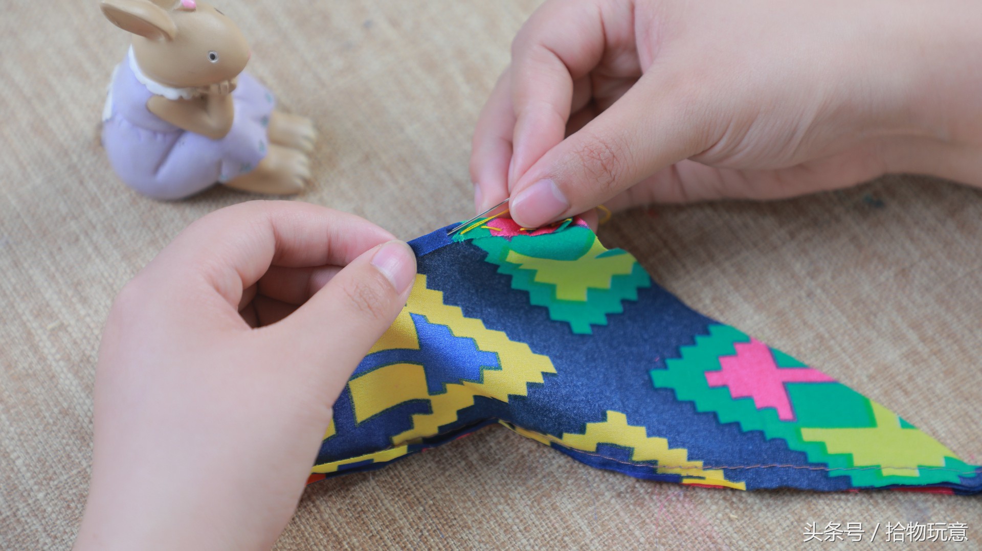 自制围脖宠物,自制宠物三角巾围脖