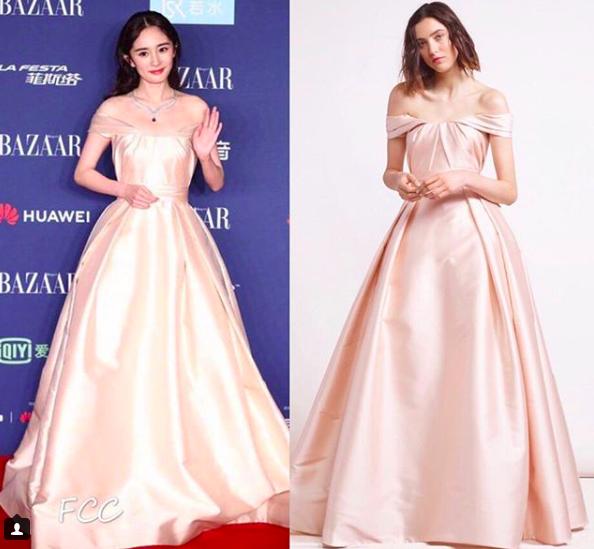 时尚芭莎盛典红毯杨颖,杨颖登时尚芭莎封面白色