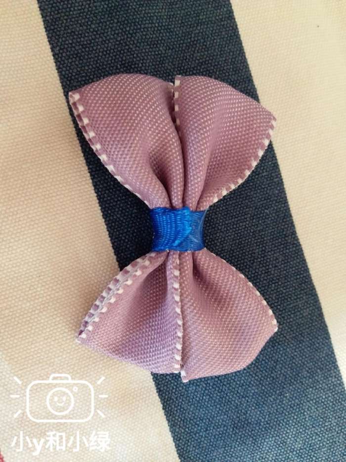 丝带蝴蝶结胸针,蝴蝶结丝带胸针系法