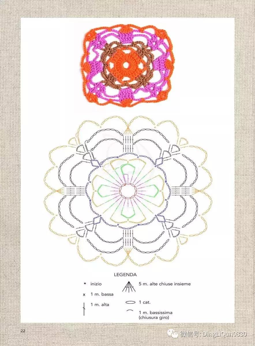 手工钩披肩编织花样,披肩围巾的各种钩针编织方法