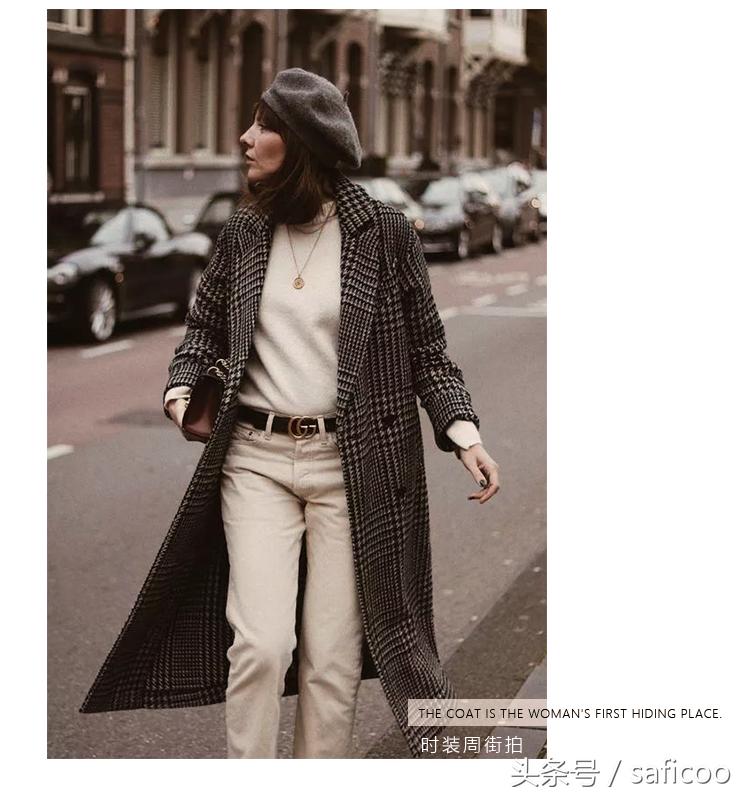 欧美风大衣秋冬款,欧美小众高定秋冬大衣