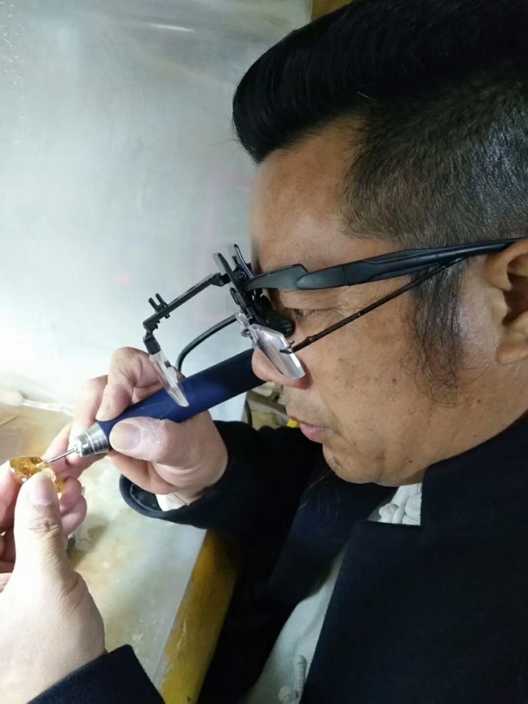 水晶内雕技法,水晶精美雕刻