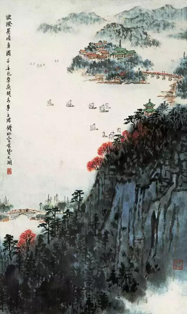 国画精品100幅动态,国画十大名家作品图片