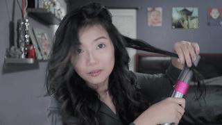 dyson戴森hs05落日玫瑰卷发棒,戴森卷发棒hs01和hs05买哪个好