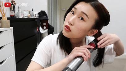 戴森卷发棒hs01跟hs05吹干更快,戴森短的卷发棒和长的卷发棒测评