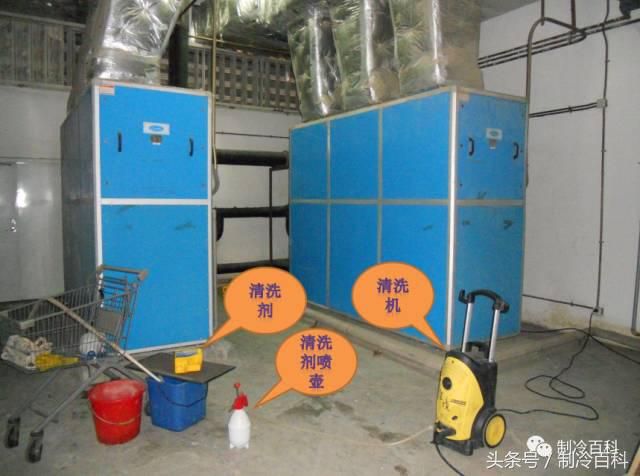 板式换热器、冷却塔、风柜的清洗，你会不会？