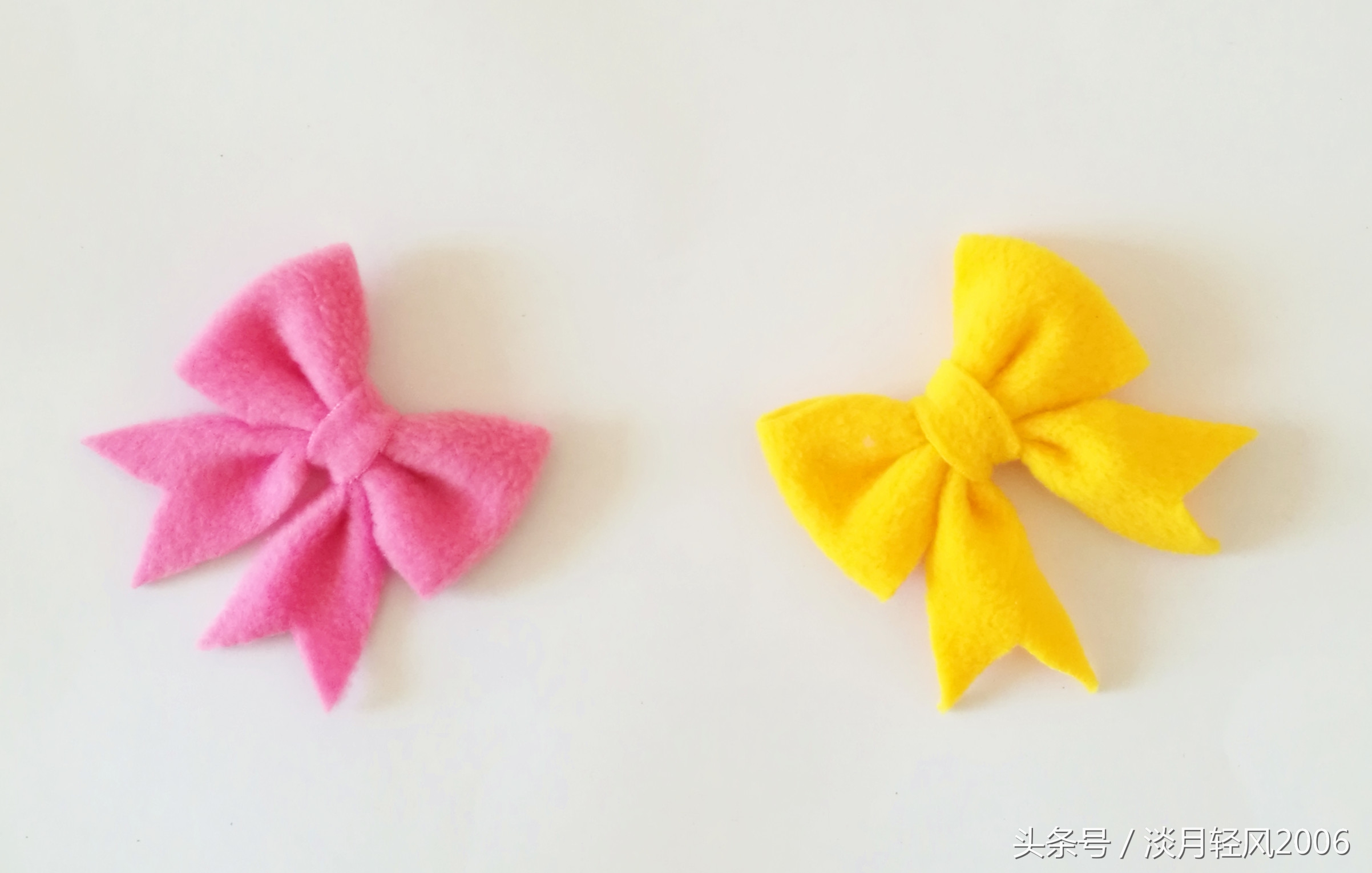 制作蝴蝶结发饰手工教程儿童,蝴蝶结发饰手工制作教程