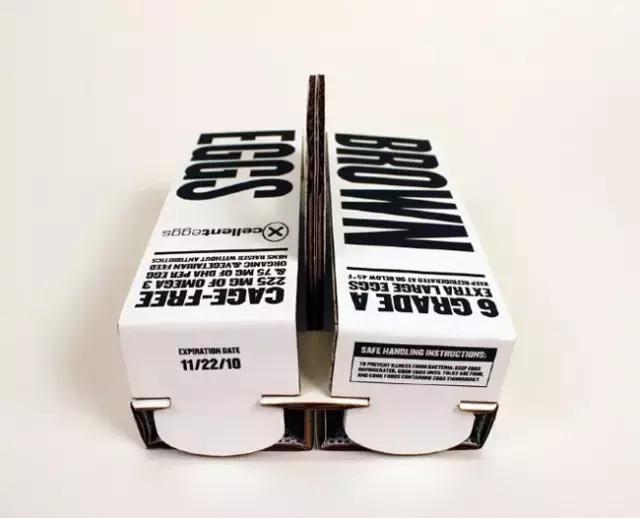 鸡蛋高级感的包装设计,国外创意独特的鸡蛋包装设计