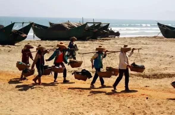 小众的海边小渔村,河北港渔村