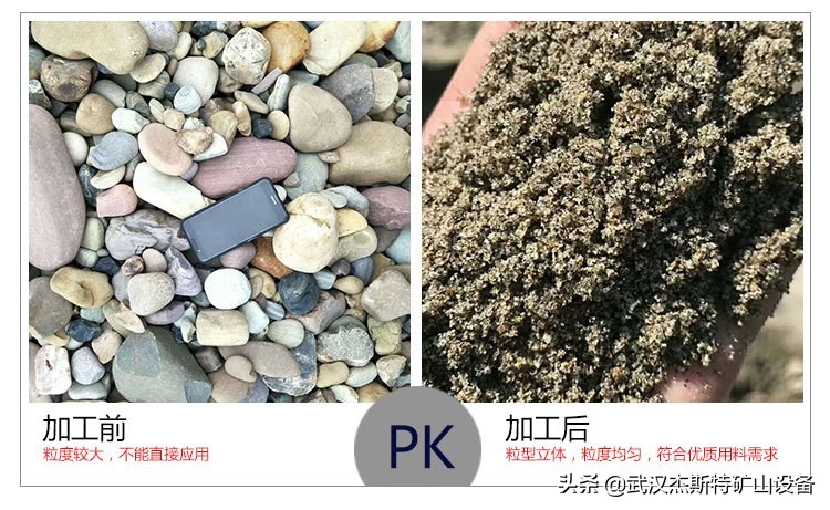 鹅卵石制砂利润,鹅卵石制砂和沙子的区别