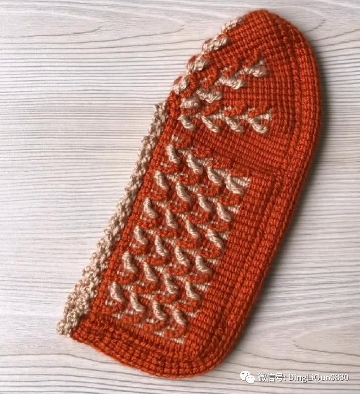 波西米亚风手工编织鞋子,针织作品50款