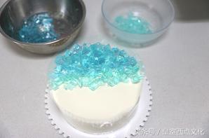 海洋慕斯蛋糕做法全过程,不需要淡奶油的酸奶慕斯蛋糕做法